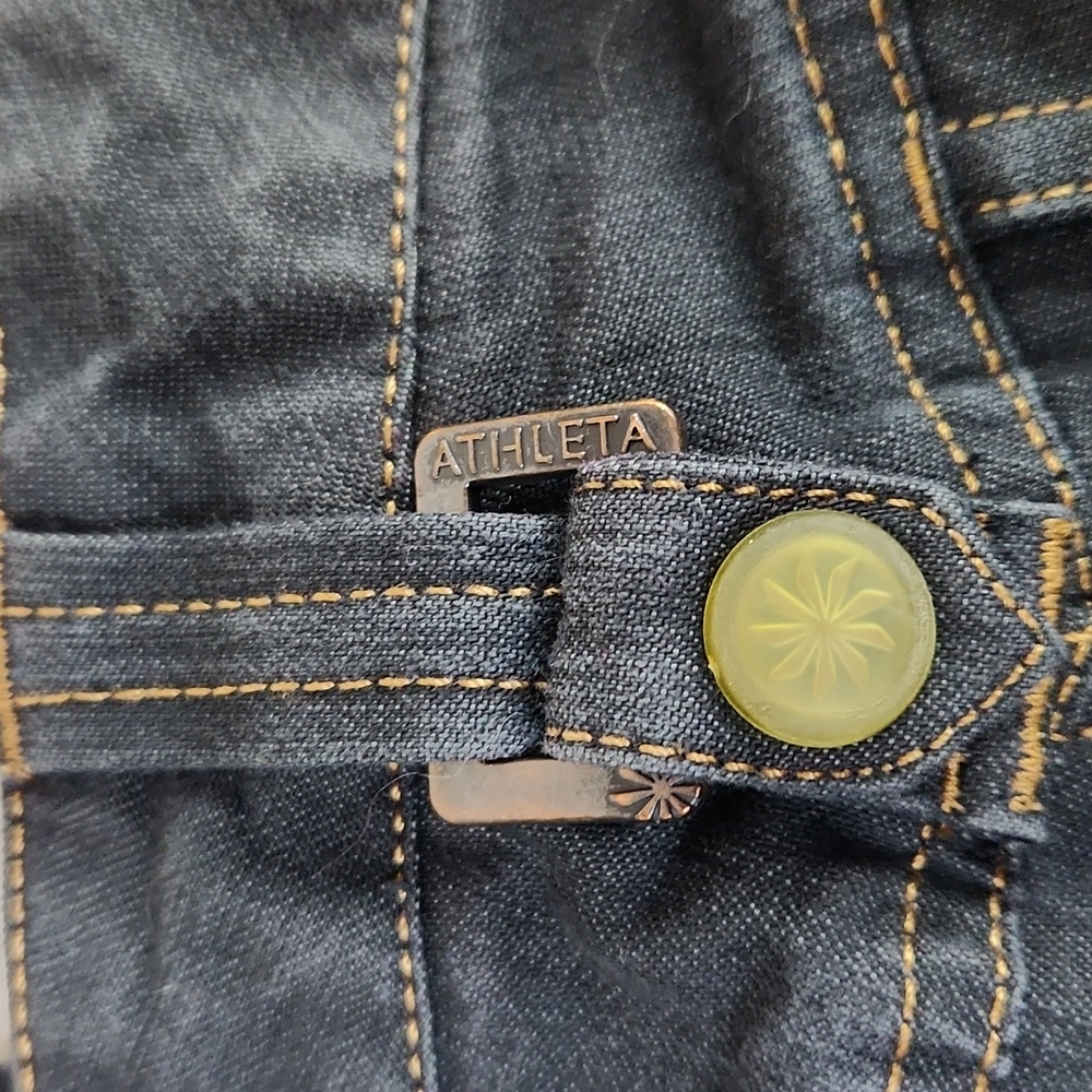 Athleta Schoeller skinny dry dipper gray Jeans. Size 6 - Picture 6 of 11